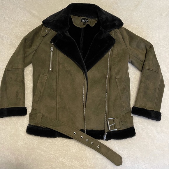 ***SOLD***Suede Jacket from Top Shop 🖤 - Picture 2 of 7
